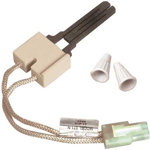 White Rodgers 767A-377 Hot Surface Ignitor With 4-1/2 in. Leads, N Style Mounting Block