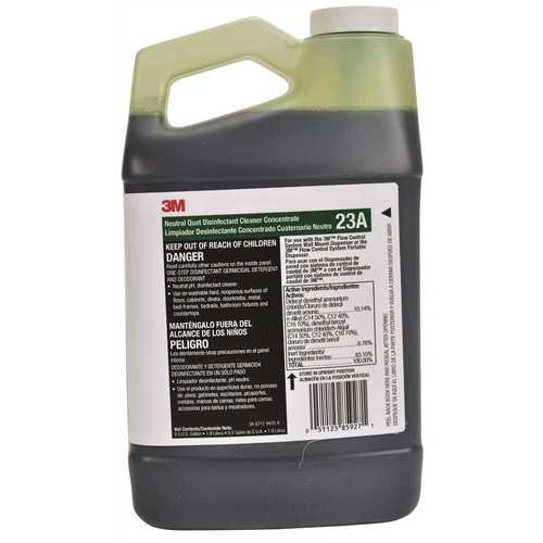 3M 23A 0.5 Gal Flow Control System Neutral Quat Disinfectant Cleaner 23A Concentrate