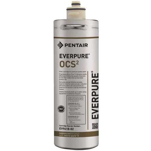 Everpure EV961807 OCS(2) Precoat Under Sink Replacement Water Filter Cartridge for Coffee and Drinking Water Systems - pack of 6