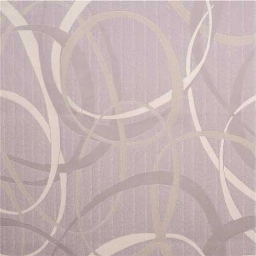 144 in. W x 84 in. H Twirl Pattern Privacy Curtain in Lilac