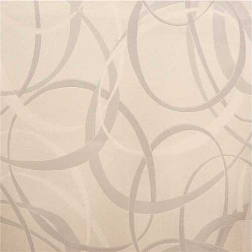 Twirl Pattern Privacy Curtain Frost, 108 in. W x 84 in. H