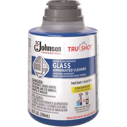 TruShot 681026 Super-Concentrated Ammoniated Glass Cleaner 10fl oz TruShot cartridge