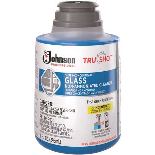 SC Johnson Professional 681027 TruShot 10 oz. Super-Concentrated Non-Ammoniated Glass Cleaner
