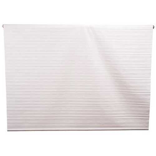 Cut-to-Size White Cordless Room Darkening Trimmable width Roller Shades 37.25 in. W x 72 in. L