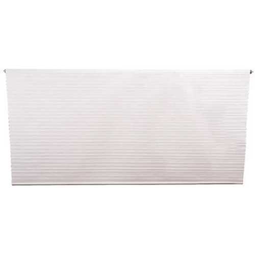 Cut-to-Size White Cordless Room Darkening Trimmable width Roller Shades 55.25 in. W x 72 in. L