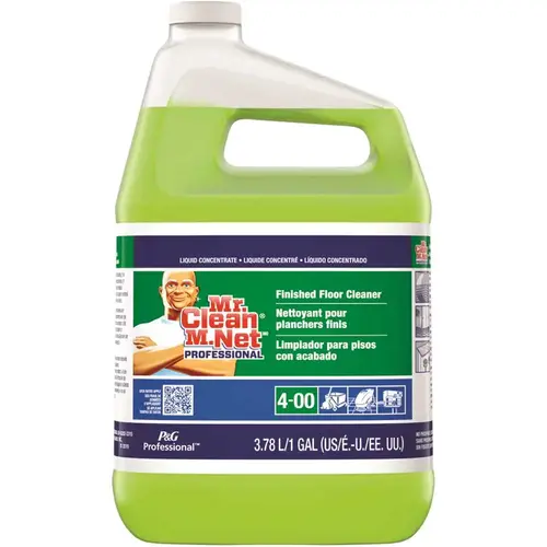 MR. CLEAN 003700039949 1 Gal. Closed Loop Finished Floor Cleaner Clear Yellow
