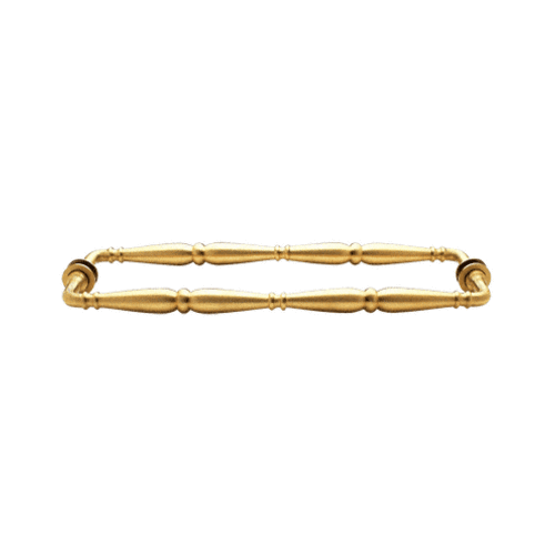 Brass Victorian Style 18" Back-to-Back Towel Bar