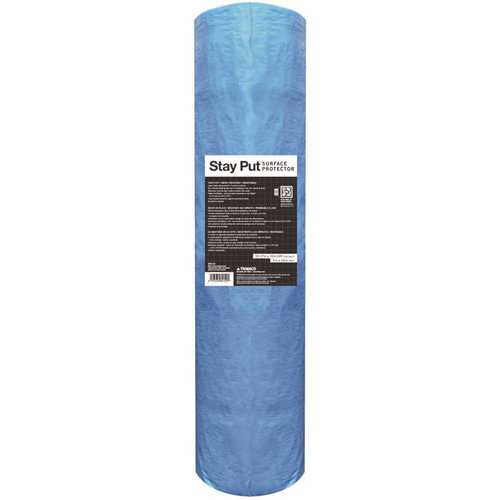 Trimco 89150 3.2 ft. x 164.04 ft. Stay Put Surface Protector