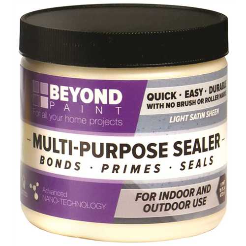 Beyond Paint BP37 1-Pint Multi-Purpose Indoor/Outdoor Light Satin Sheen Sealer