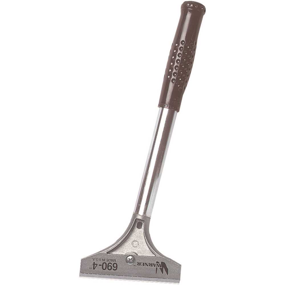 4″ SS BENT BLADE SCRAPER - Warner Tool 4″ SS BENT BLADE SCRAPER - Warner Tool