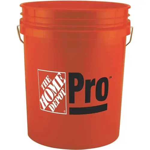 5 gal. Home Depot Pro Bucket Orange