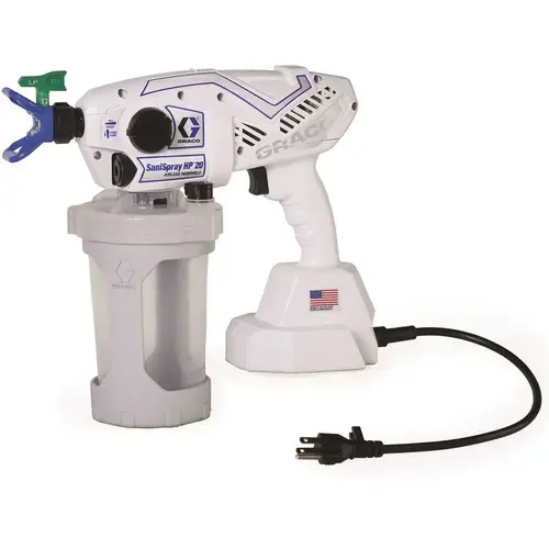 Graco 25R790 SaniSpray HP 20 Corded Handheld Airless Disinfectant Sprayer, 42 oz Tank