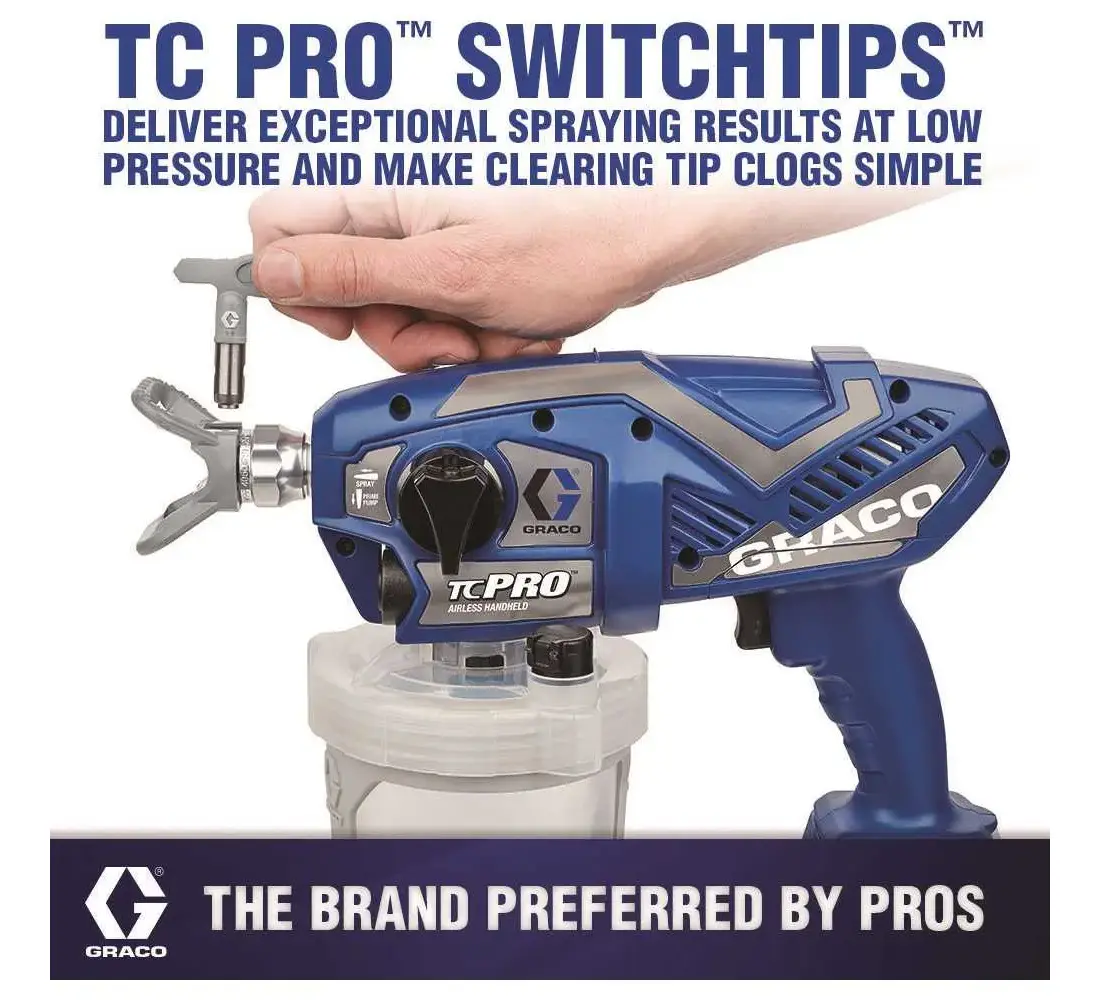 Graco Tc Pro Cordless Cordless Airless Handheld Paint Sprayer