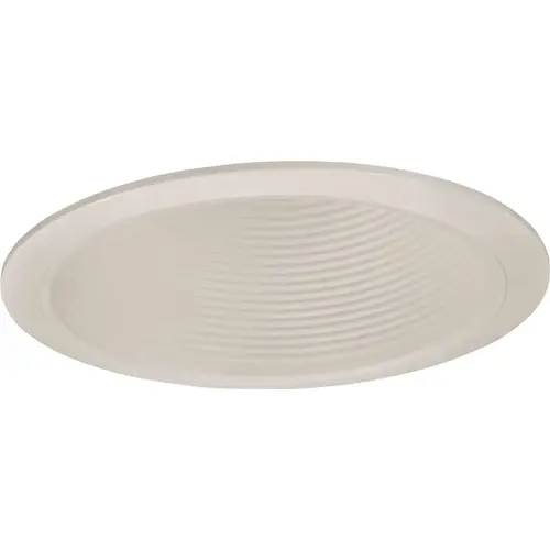 Monument RB3W/PS RECESSED LIGHTING 6 IN. WHITE NONMETALLIC BAFFLE WITH WHITE TRIM RING