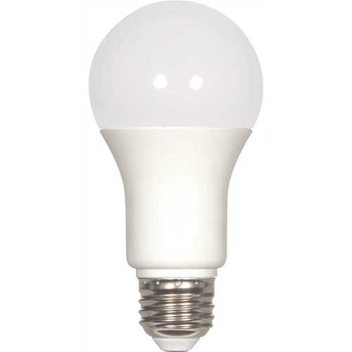Satco S29838 60-Watt Equivalent A19 Medium Base LED Light Bulb, Cool White