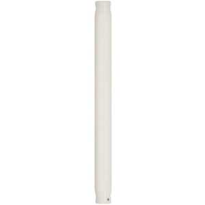 Westinghouse 7725100 12 in. White Extension Downrod