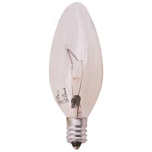 Sylvania 13319 40Watt B10 Decorative Incandescent Light Bulb pack of 12