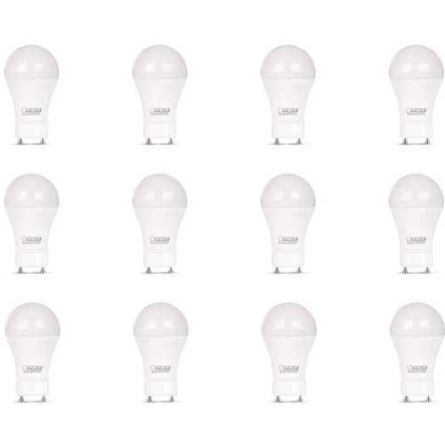 60-Watt Equivalent A19 GU24 Dimmable CEC Title 20 Compliant LED ENERGY STAR 90+ CRI Light Bulb Daylight - pack of 12
