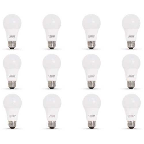 75-Watt Equivalent A19 CEC Title 24 Compliant LED Light Bulb Bright White - pack of 12