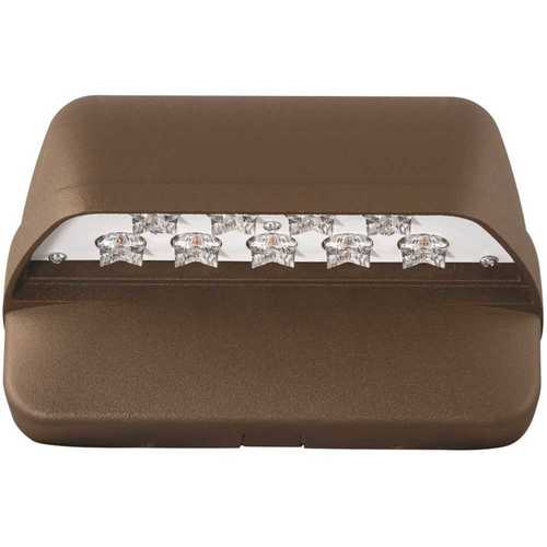 Litepak 22-Watt Dark Bronze Integrated LED Outdoor Wall Pack Light