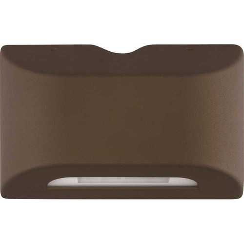 Dual-Lite 2.88-Watt Dark Bronze Integrated LED Indoor/Outdoor Emergency Light Color/Finish Family