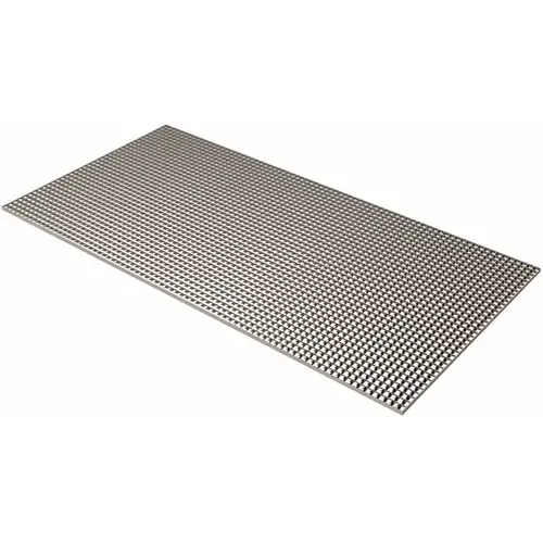 PLASKOLITE 1199238A 2 Ft. x 4 Ft. x 3/8 In. Egg Crate Silver Styrene Light Panel