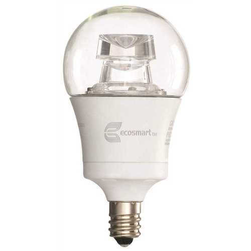 LED LAMP, A15, 7.5 WATTS, 2700K, CANDELABRA BASE, DIMMABLE