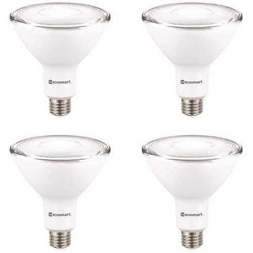 90-Watt Equivalent PAR38 Non-Dimmable Medium Base LED Light Bulb Bright White - pack of 4