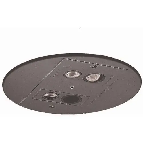 Hubbell Lighting EV4RB Dual-Lite 4-Watt Black Integrated Led Recessed Emergency Light Color/Finish Family