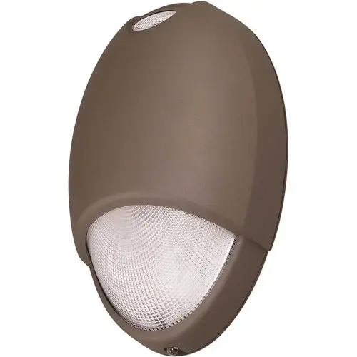 Hubbell Lighting CUWZ-HTR-PC Compass 18-Watt Dark Bronze Integrated Led Decorative Emergency Light with Heater and Photocontrol Color/Finish Family