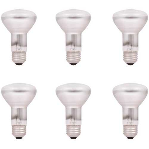 35-Watt R20 Household Halogen Light Bulb - pack of 6