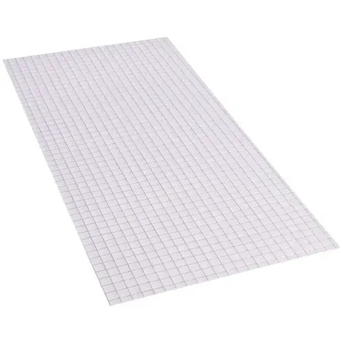 PLASKOLITE 1A00703A DURALENS PREMIUM GRADE ACRYLIC LIGHTING DIFFUSER, PRISMA SQUARE CLEAR, 23-3/4 IN. X 47-3/4 IN - pack of 20