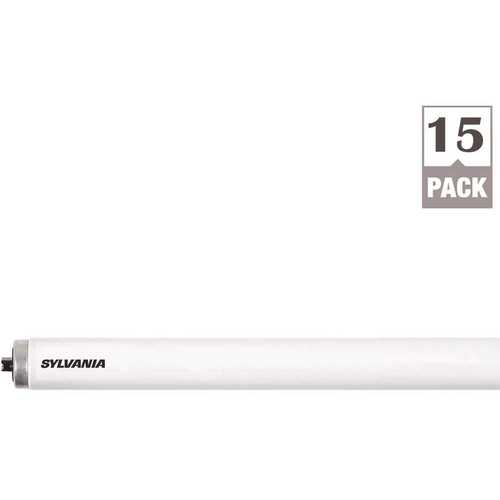 110-Watt Equivalent Linear T12 Tube Fluorescent Light Bulb Cool White - pack of 15