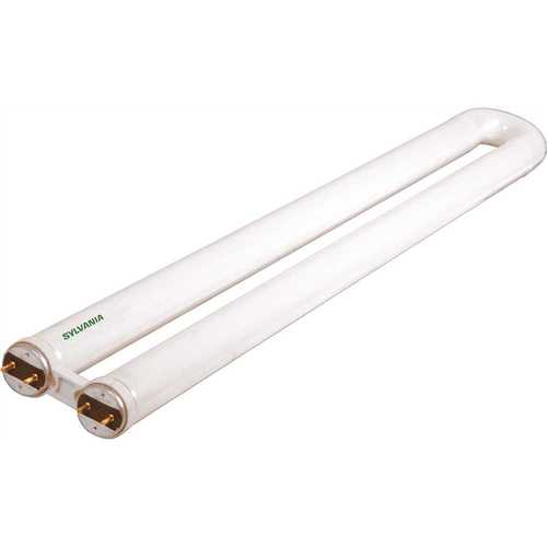 29-Watt Equivalent T8 Linear Fluorescent Light Bulb Warm White - pack of 15