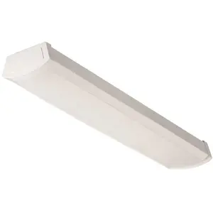 Contractor Select FMLWL 2 ft. Dimmable 20-Watt 1400 Lumens 4000K White Integrated LED Wrap Light Fixture Contractor Select FMLWL 2 ft. Dimmable 20-Watt 1400 Lumens 4000K White Integrated LED Wrap Light Fixture