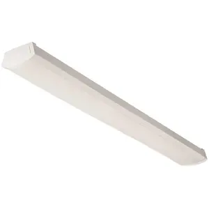 Contractor Select FMLWL 4 ft. Dimmable 40-Watt 2900 Lumens 4000K White Integrated LED Wrap Light Fixture Contractor Select FMLWL 4 ft. Dimmable 40-Watt 2900 Lumens 4000K White Integrated LED Wrap Light Fixture