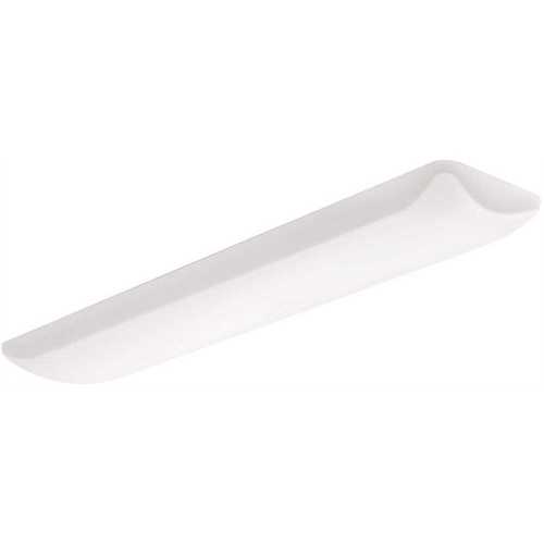 35-Watt Matte Integrated LED Flushmount 4 ft. Linear Lite Puff