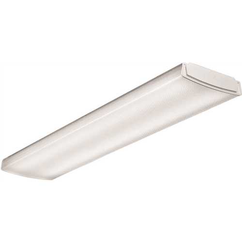 Lithonia Lighting LBL4 Contractor Select 4 ft. 41-Watt White Integrated ...