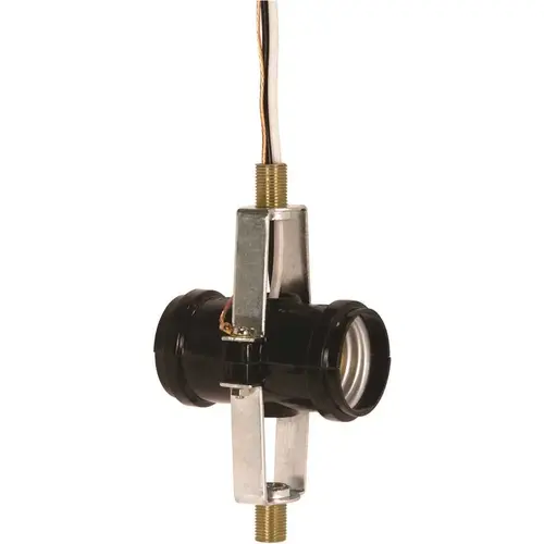 12 in. Leads Twin Phenolic Socket With Ground Color/Finish Family