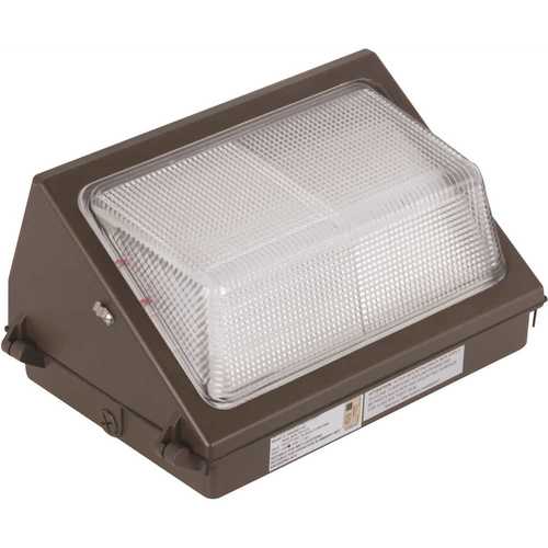 Bronze Outdoor Integrated LED Wall Pack Light
