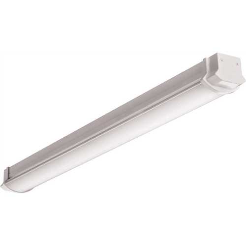 WL4 28-Watt 4 ft. White Integrated LED Wraparound Color/Finish Family