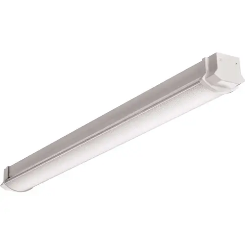 WL4 28-Watt 4 ft. White Integrated LED Wraparound Color/Finish Family