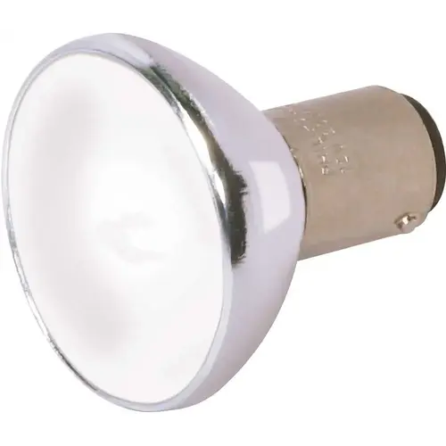 Satco S4189 20-Watt R12 Bayonet Double Contact Base Flood Halogen Light Bulb - pack of 10