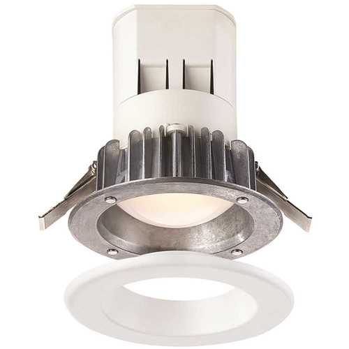 4 in. Bright White LED Easy Up Recessed Can Light with 93 CRI J-Box (No Can Needed)