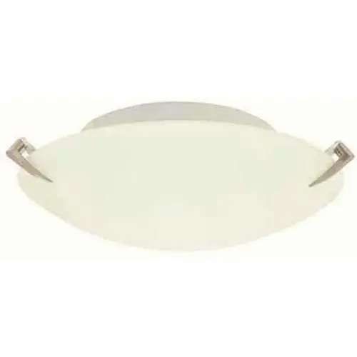 Monument 011129-12-121CS1 2-Light Brushed Nickel Flushmount Color/Finish Family