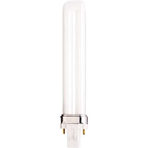 Satco S8312 60-Watt Equivalent T4 GX23 Base CFL Light Bulb, Cool White