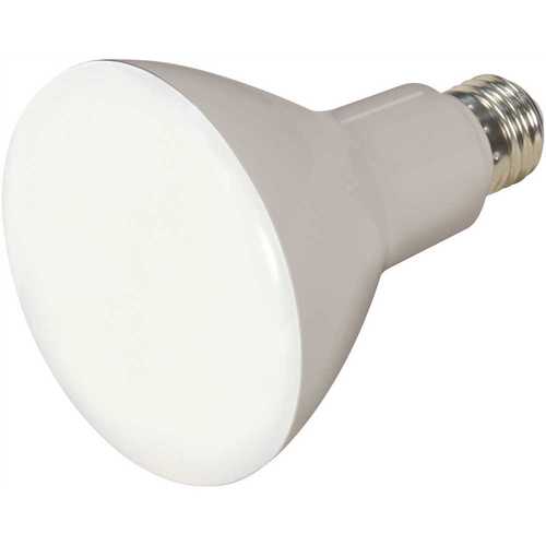 Satco S9621 65-Watt Equivalent BR30 Medium Base LED Flood Light Bulb
