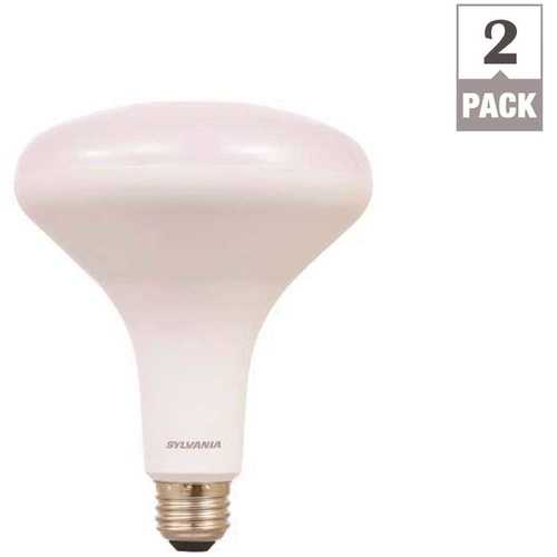 60-Watt Equivalent BR40 Dimmable Flood and Spot LED Light Bulb - pack of 2