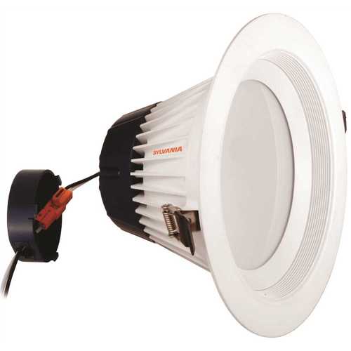 UltraLED RT8 7.48 in. 3000K New Construction or Remodel Non-IC Rated Recessed Integrated LED Kit White - pack of 4