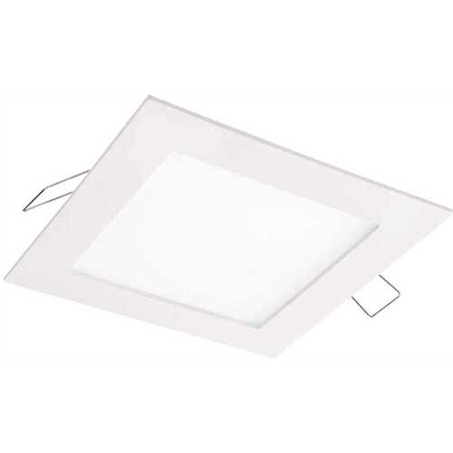 Halo SMD4S6930WHDM SMD-DM 4 in. Square 3000K Remodel Canless Recessed Integrated LED Kit